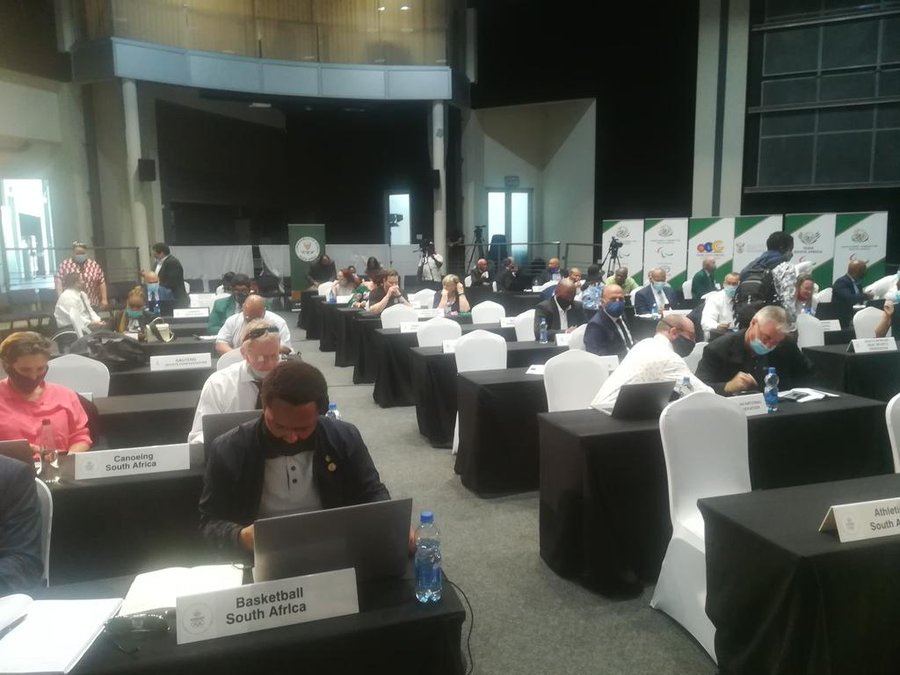 SASCOC held its General Assembly in a hybird format ©SASCOC