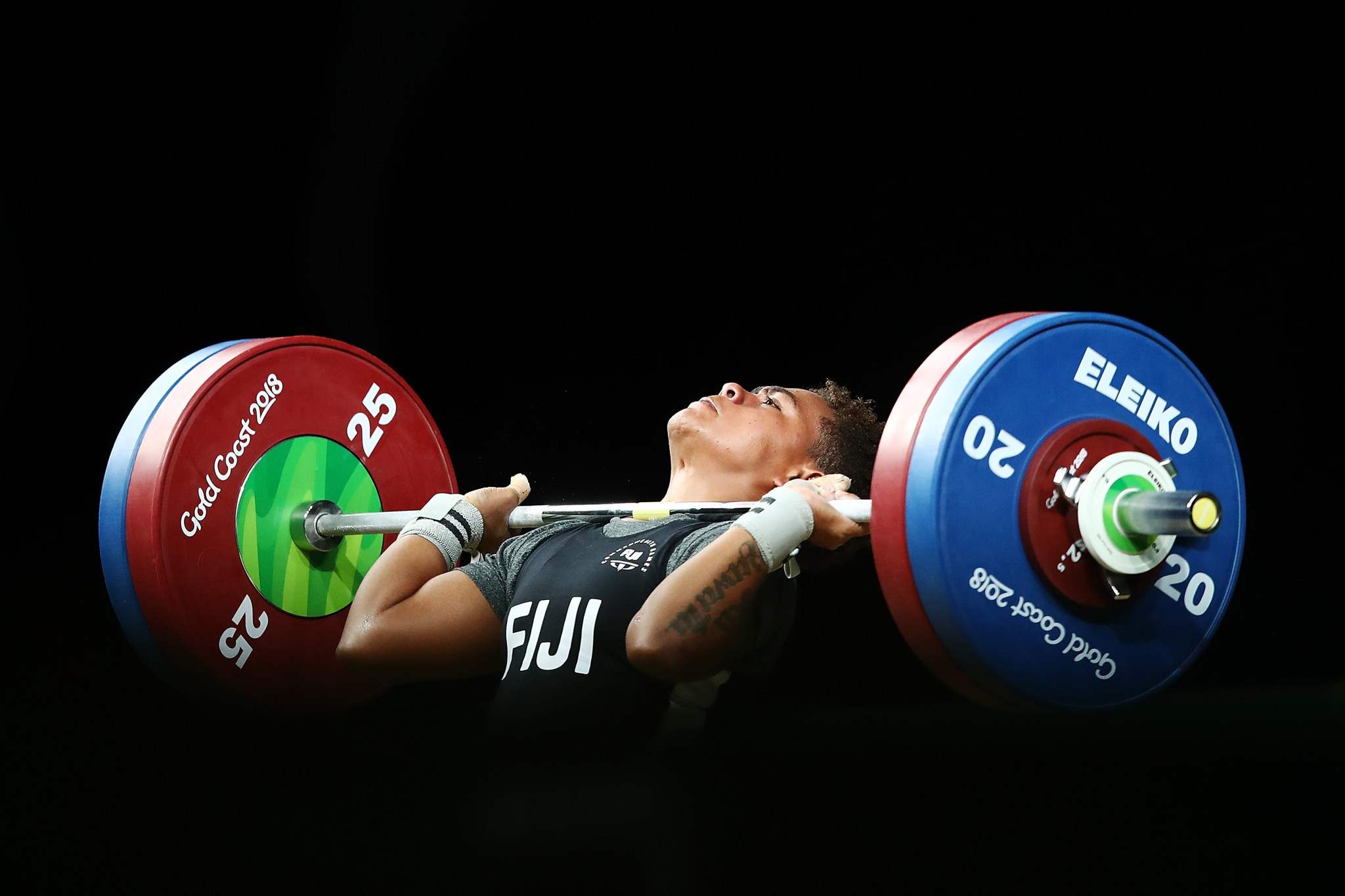 Weightlifting is a hugely popular sport in Fiji ©Getty Images