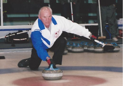 Former world curling champion Leo Hebert has died ©Hebert family/WCF