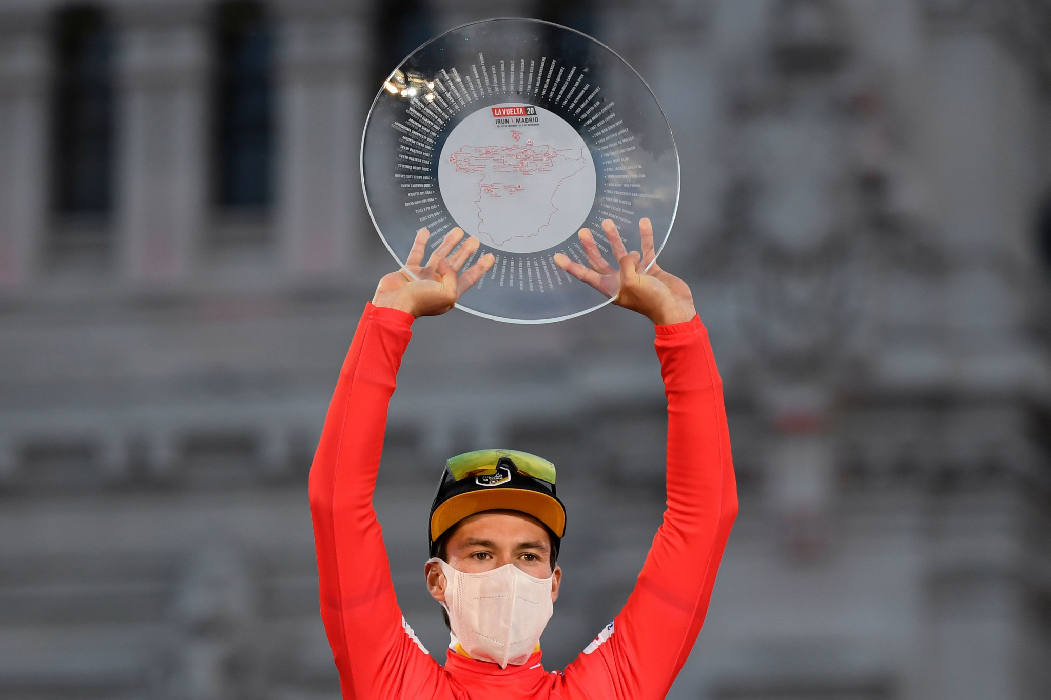 Primož Roglič won the Vuelta a Espana for the second consecutive year ©Getty Images