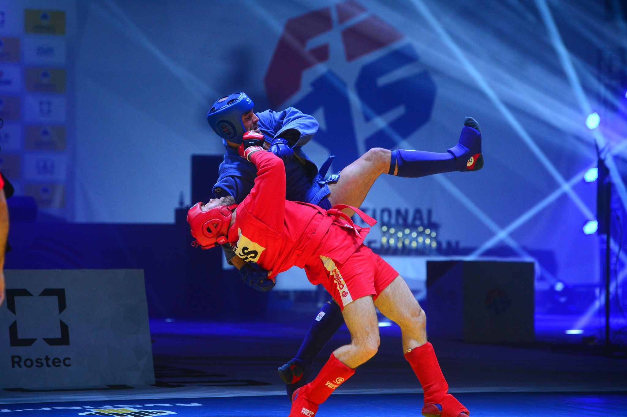 Russia won all three combat sambo gold medals on the final day of competition ©FIAS