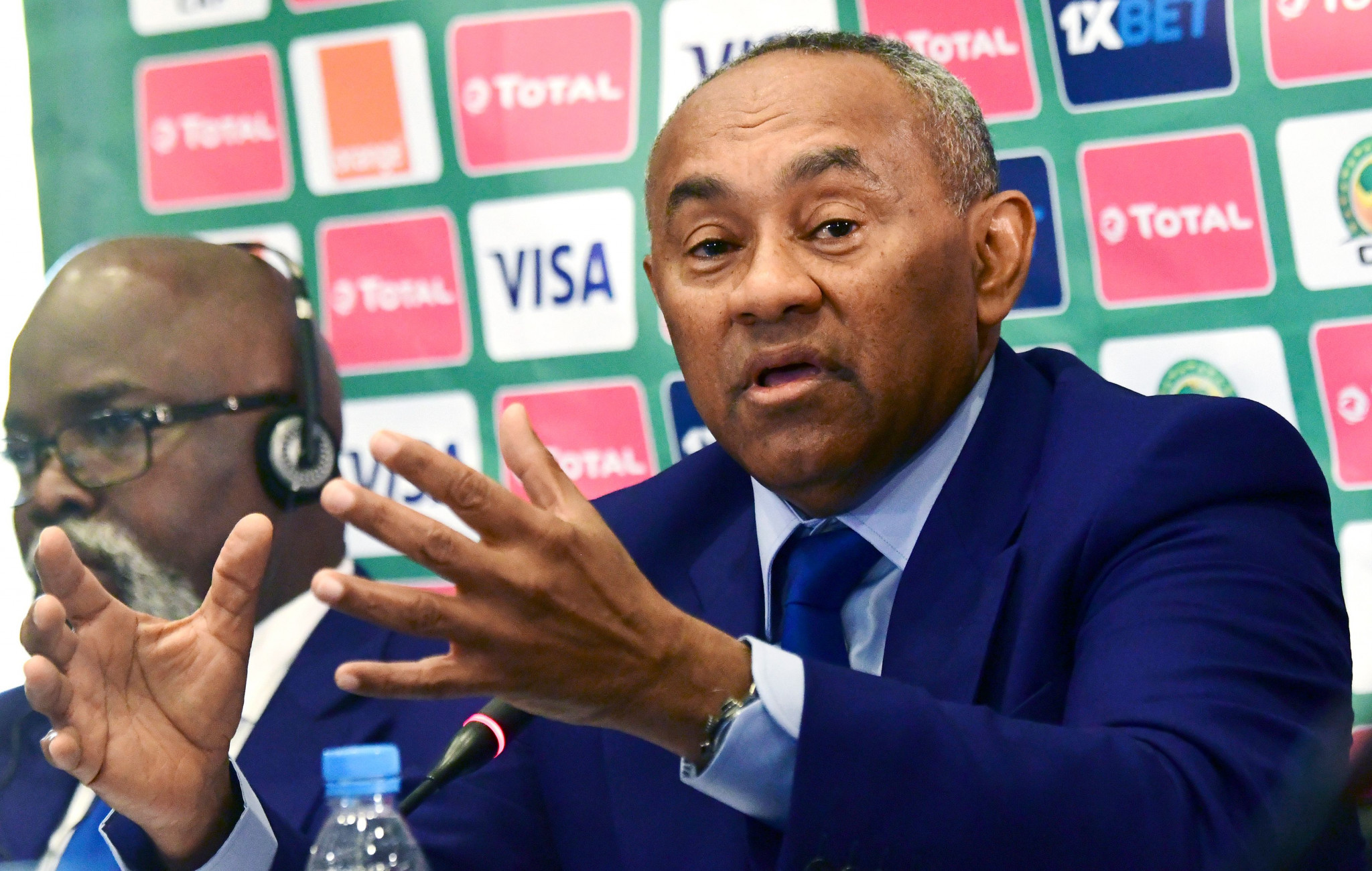 Incumbent CAF President Ahmad announced he will run for re-election last month ©Getty Images