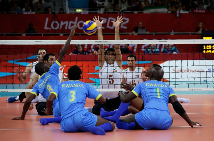 Rwanda were among Africa's representatives in sitting volleyball at the London 2012 Paralympic Games