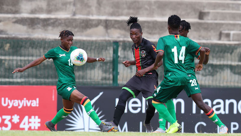 Zambia secured a place in the semi-finals of the COSAFA Women's Championship despite losing to Malawi ©Getty Images