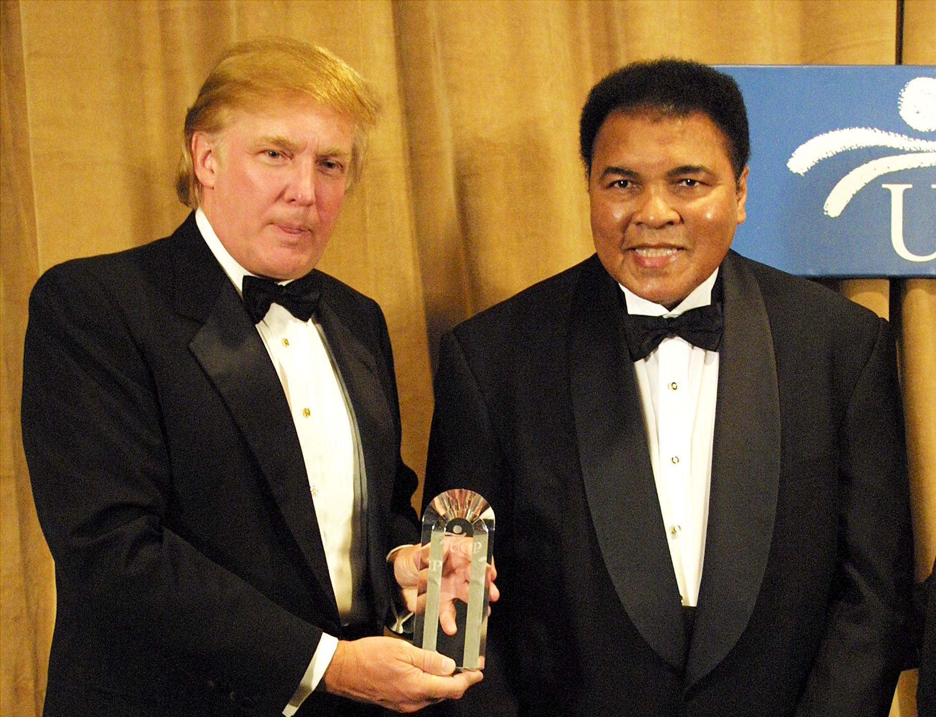 Muhammad Ali was said to be unimpressed by Donald Trump ©Getty Images