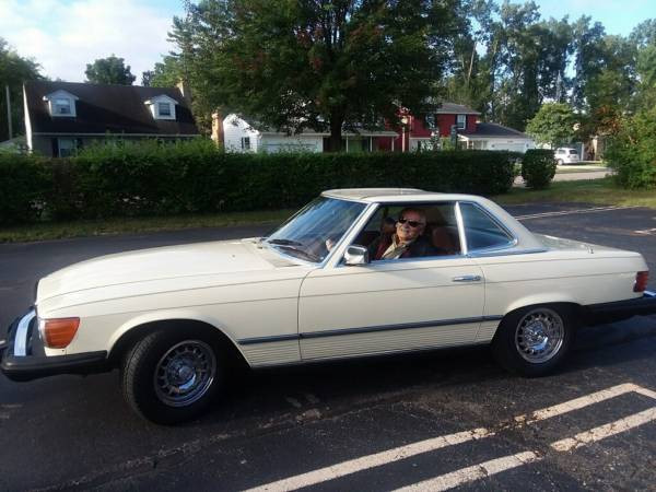 A Mercedes once owned by Magic Johnson is being put up for sale by a doctor in Michigan who bought it off him ©Tom Jamieson