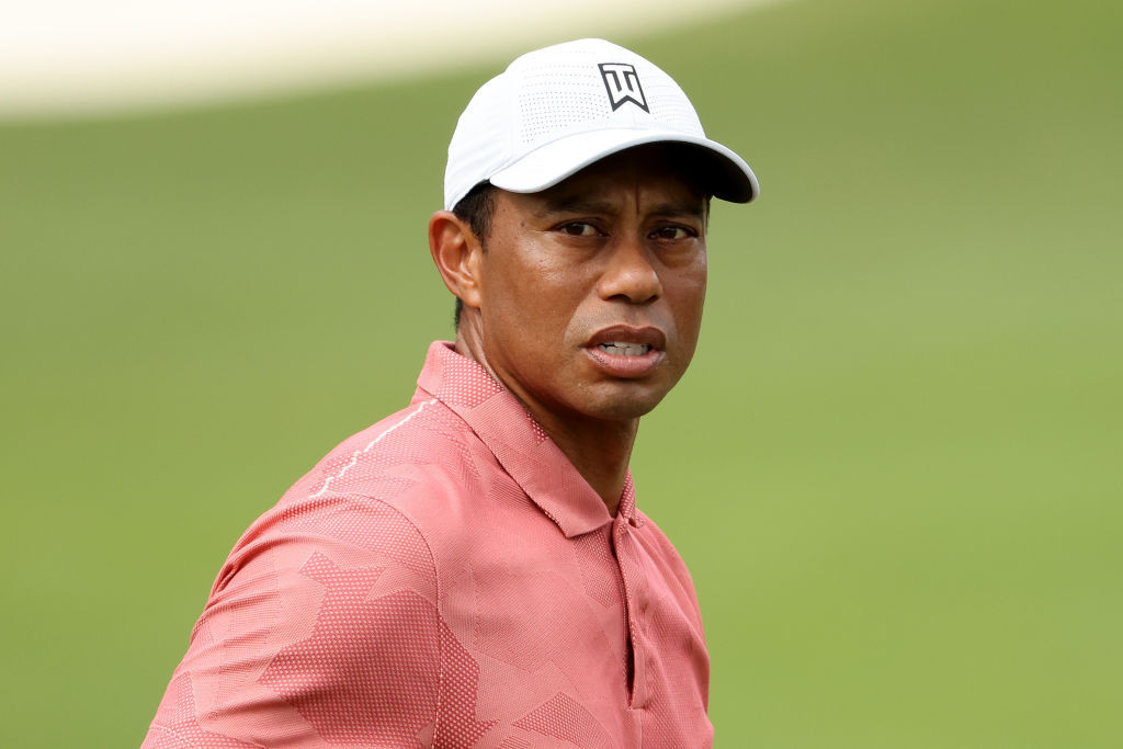 Defending champion Tiger Woods is aiming for a 16th major title ©Getty Images