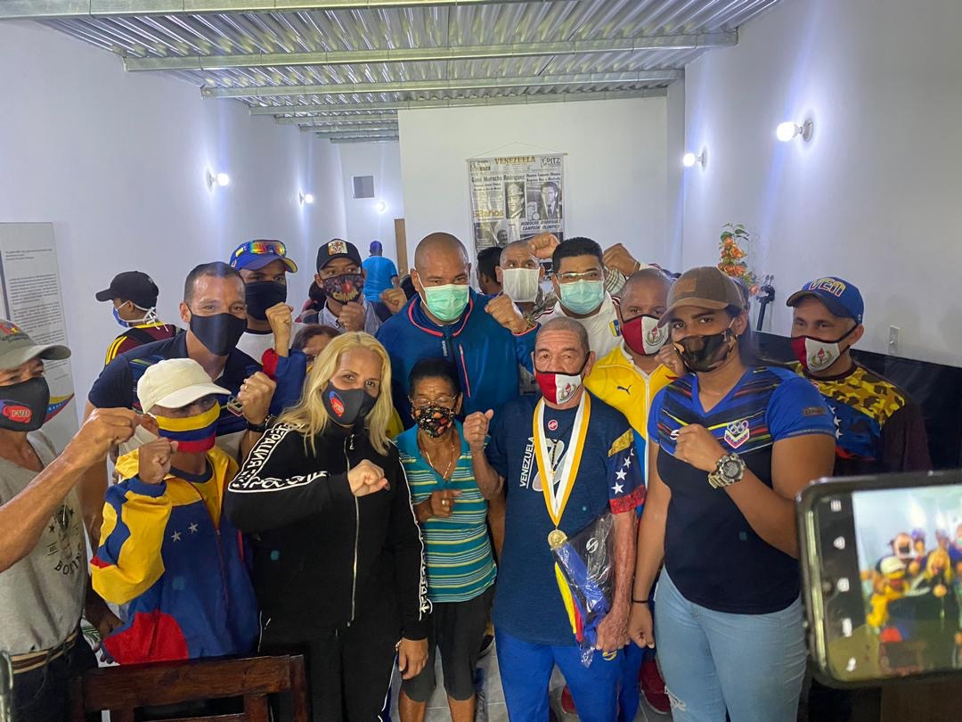 Venezuelan Olympic Committee helps celebrate history-making boxer