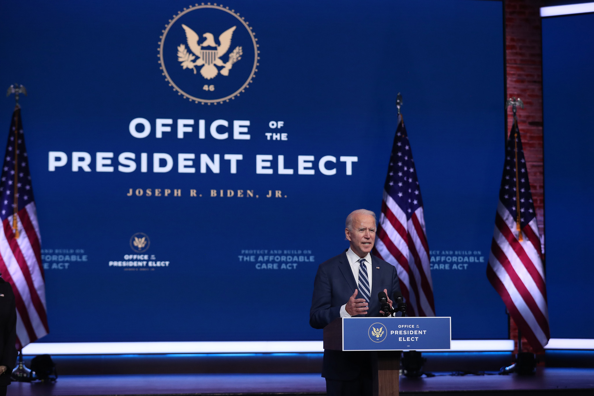 The International Olympic Committee may be breathing a sigh of relief at the news that Joe Biden is the new President elect of the United States ©Getty Images