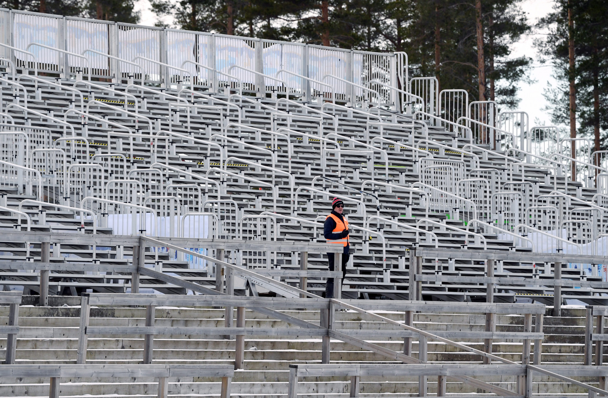 A restricted number of fans could attend the World Cups in Kontiolahti ©Getty Images