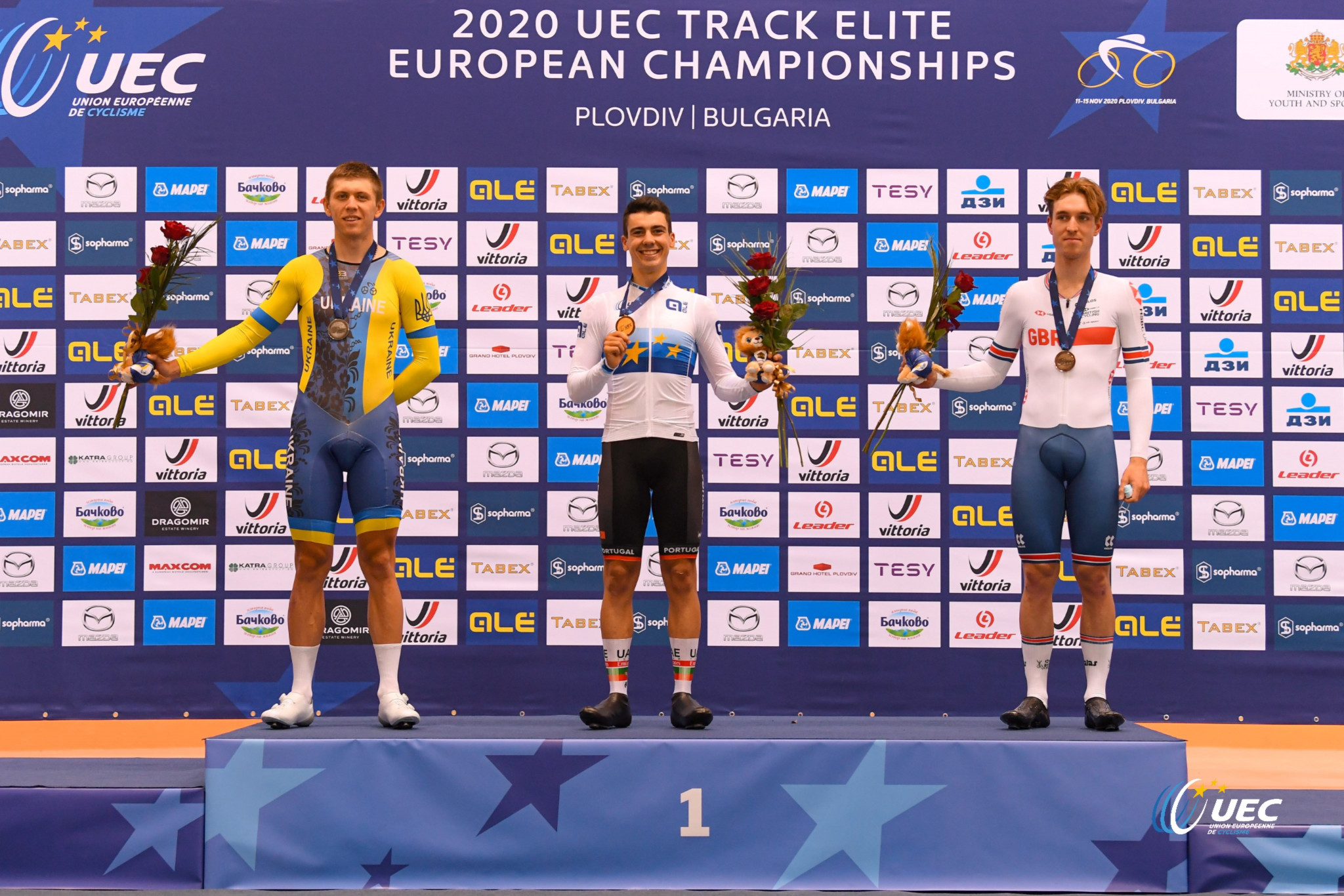 Double gold for Britain on day two of UEC Elite Track European Championships