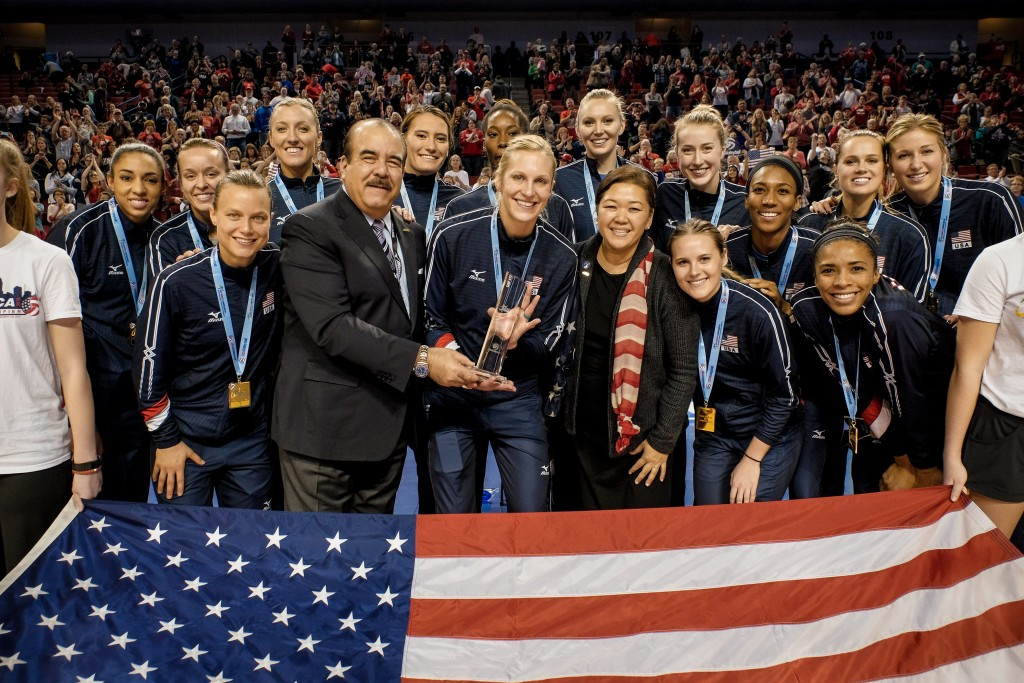 US women clinch Rio 2016 volleyball spot