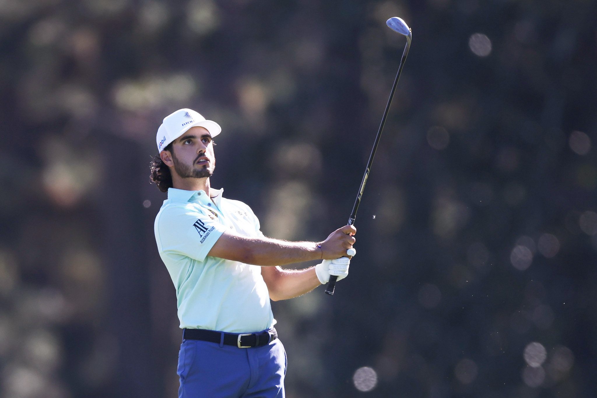 Masters debutant Abraham Ancer of Mexico shares the lead after two days of action at Augusta National ©Getty Images