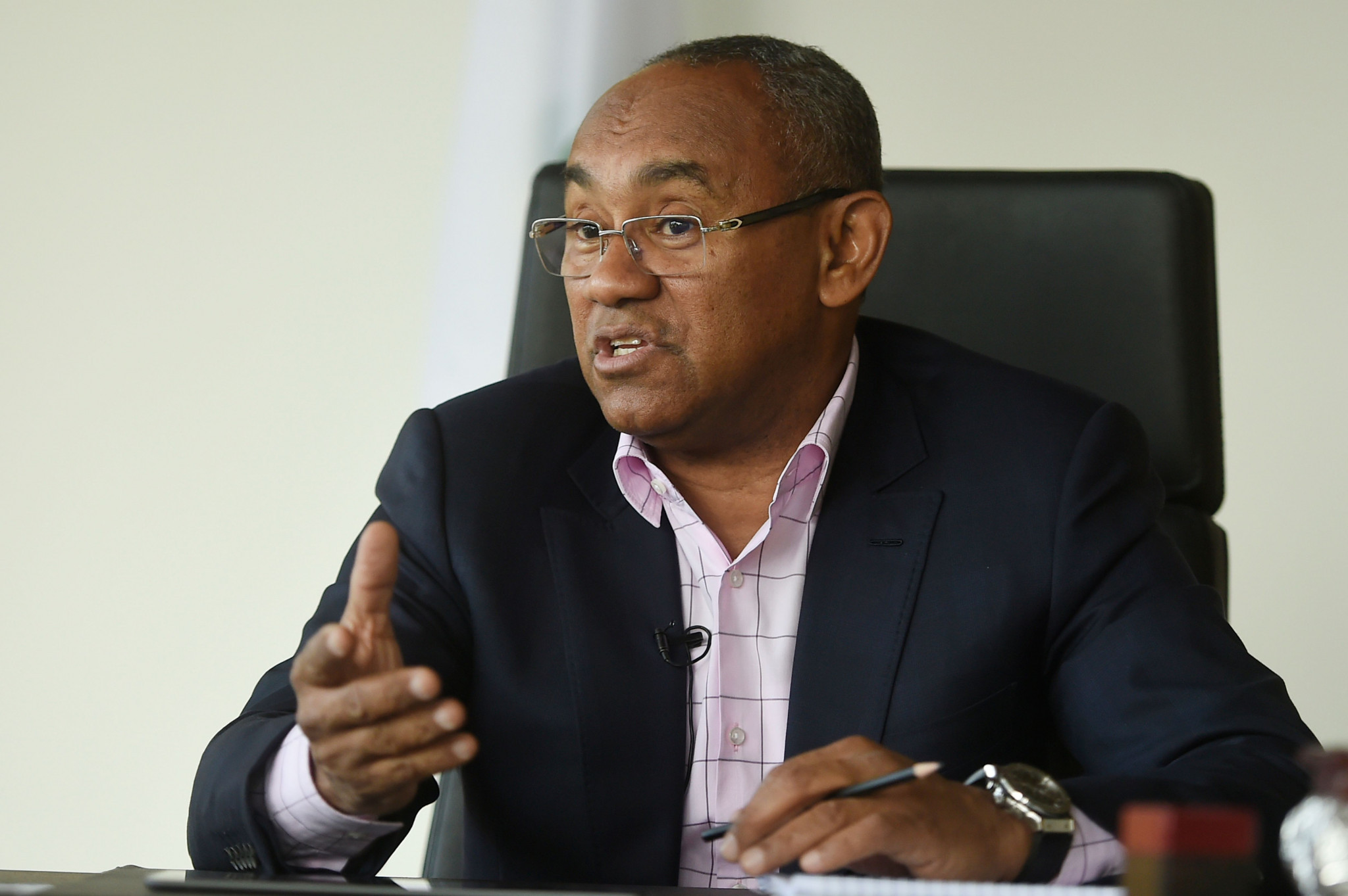 CAF President Ahmad temporarily steps aside after coronavirus scare