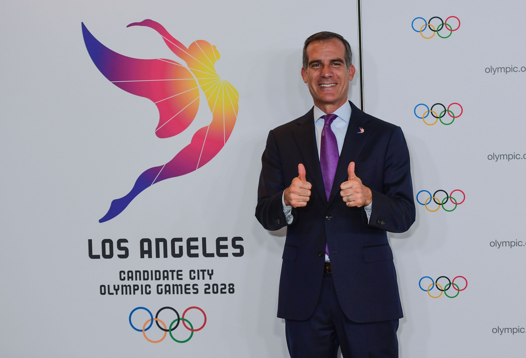 Los Angeles Mayor Eric Garcetti is set to become the US Ambassador to India ©Getty Images
