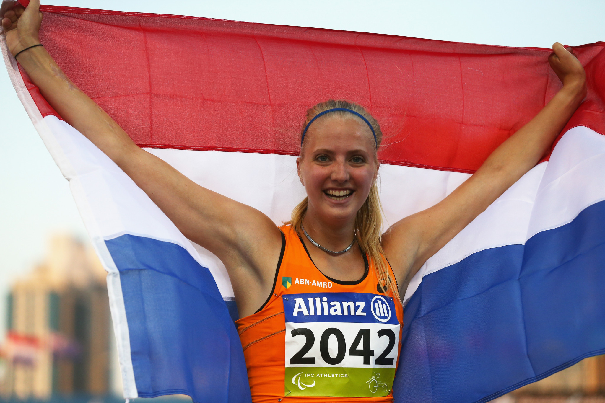 Fleur Jong of The Netherlands is set to compete in the long jump at the Tokyo 2020 Paralympic Games ©Getty Images