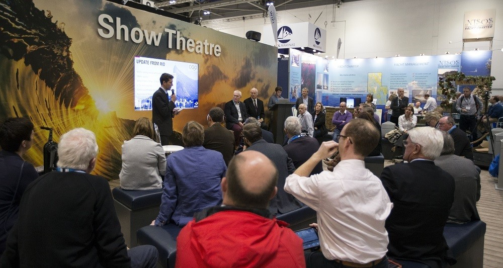 World Sailing made the presentation at the London Boat Show ©OnEdition
