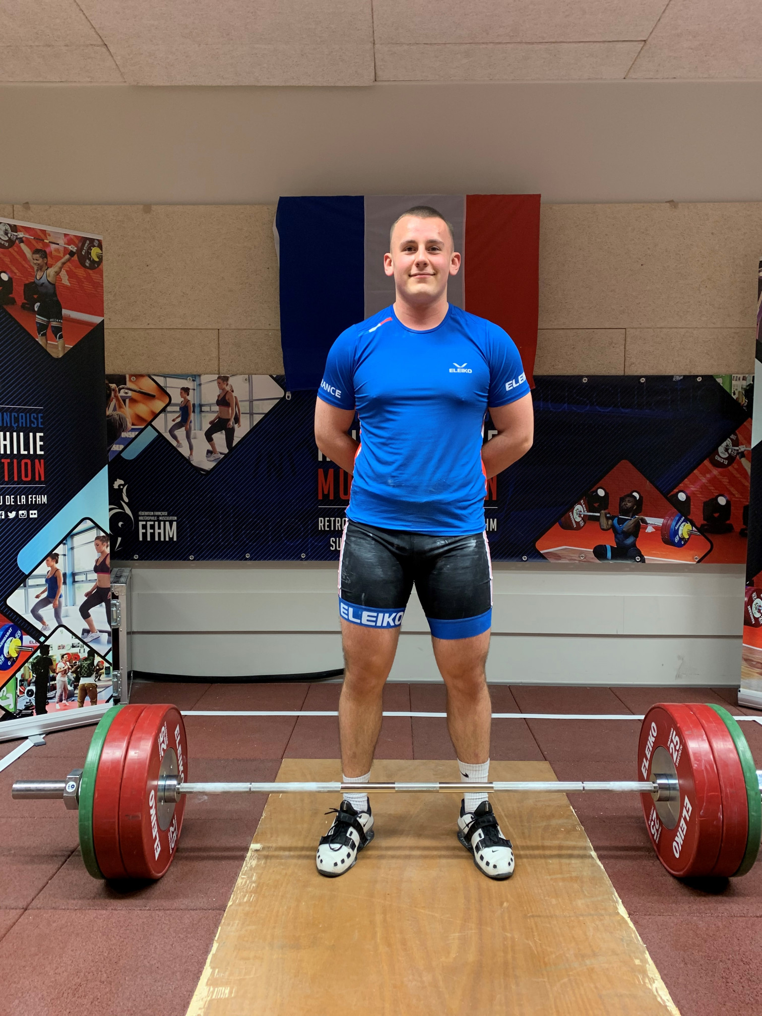 Frenchman Jessy Graillot also impressed in the men's 96kg ©IWF