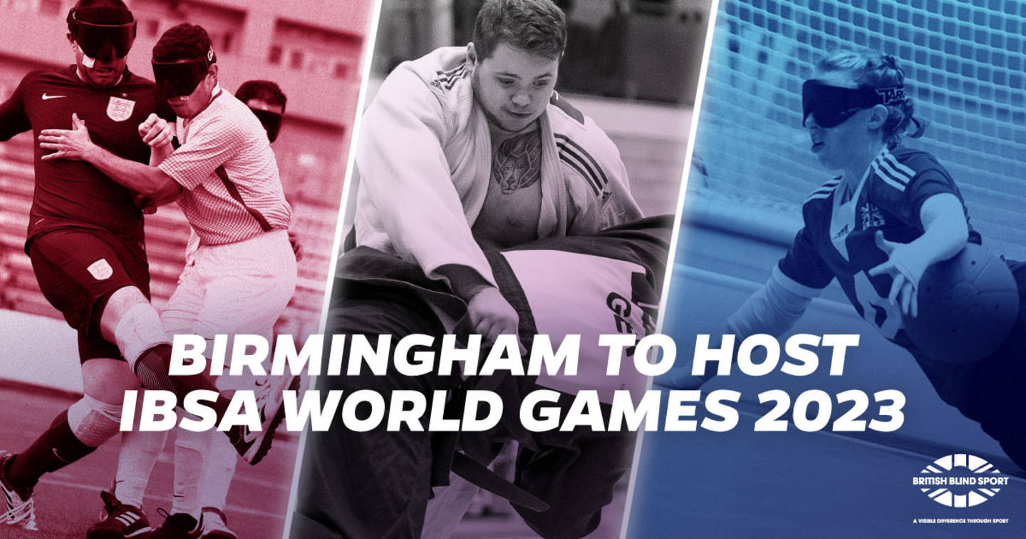 Birmingham was awarded the 2023 event in May ©British Blind Sport