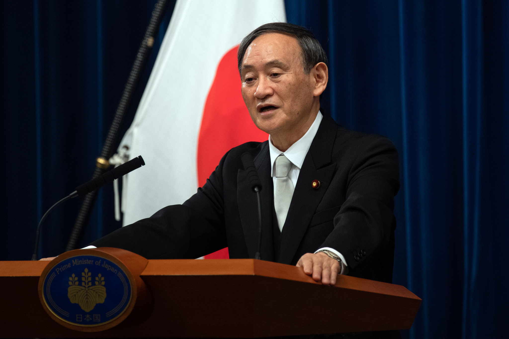 Japanese Prime Minister Yoshihide Suga has suggested Tokyo 2020 would be a 