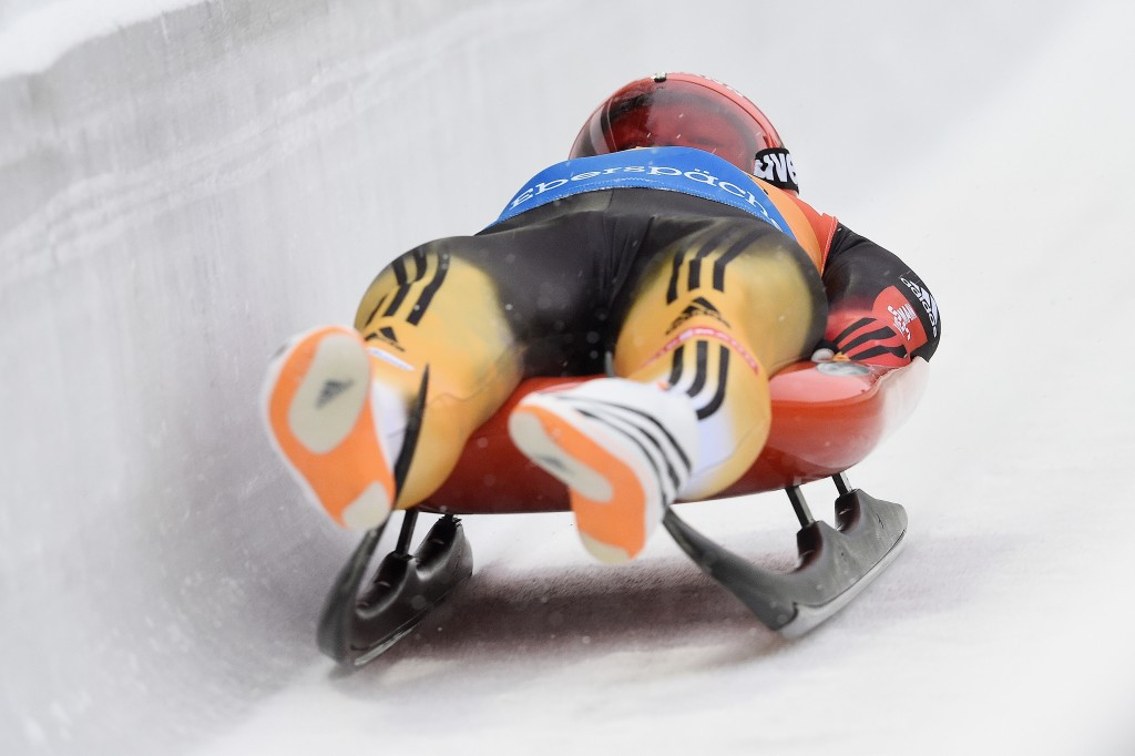 The victory for Felix Loch saw him move into second place on the overall Luge World Cup leaderboard