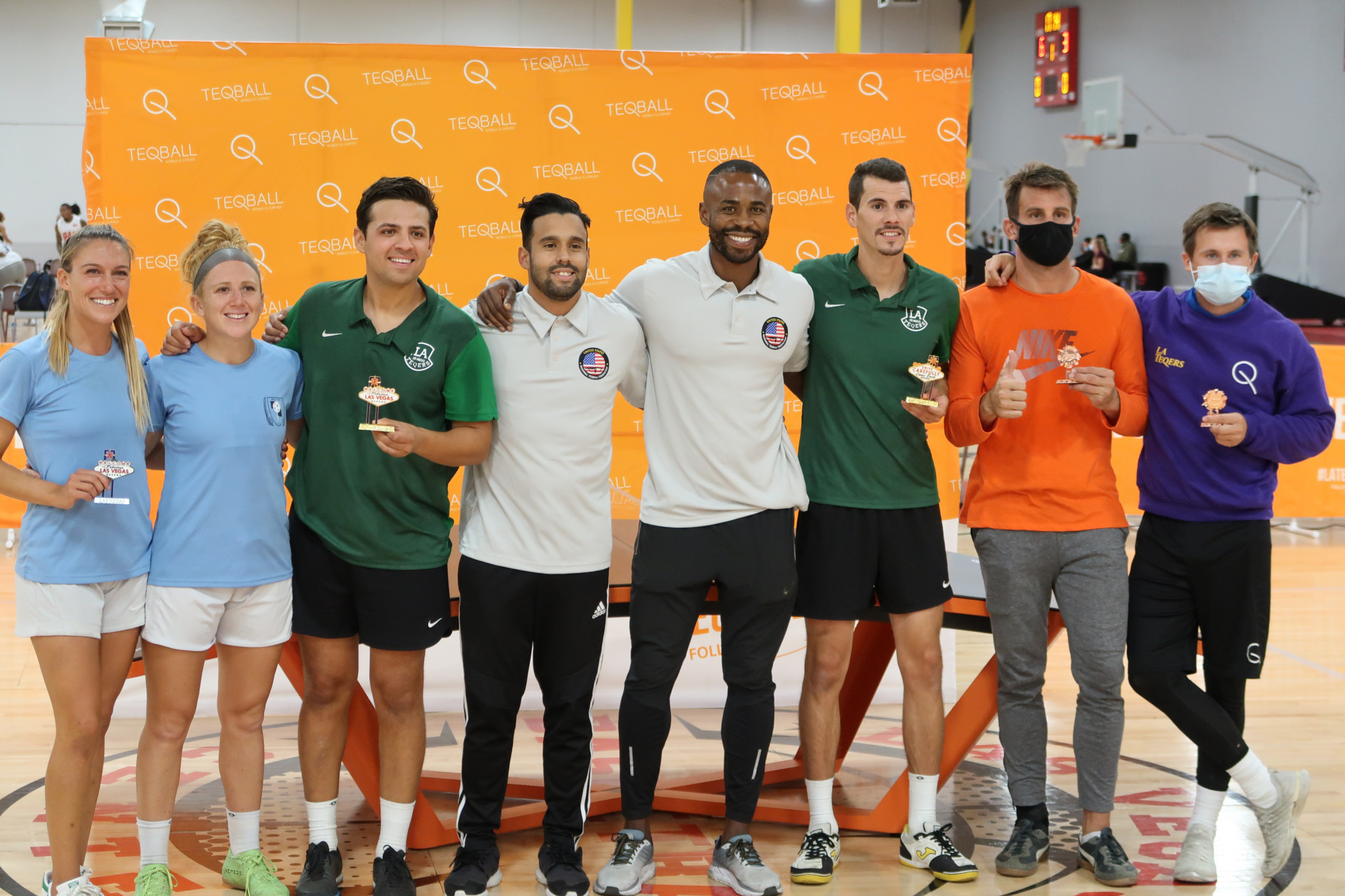 Las Vegas hosted a Teqball Challenger Cup event ©FITEQ