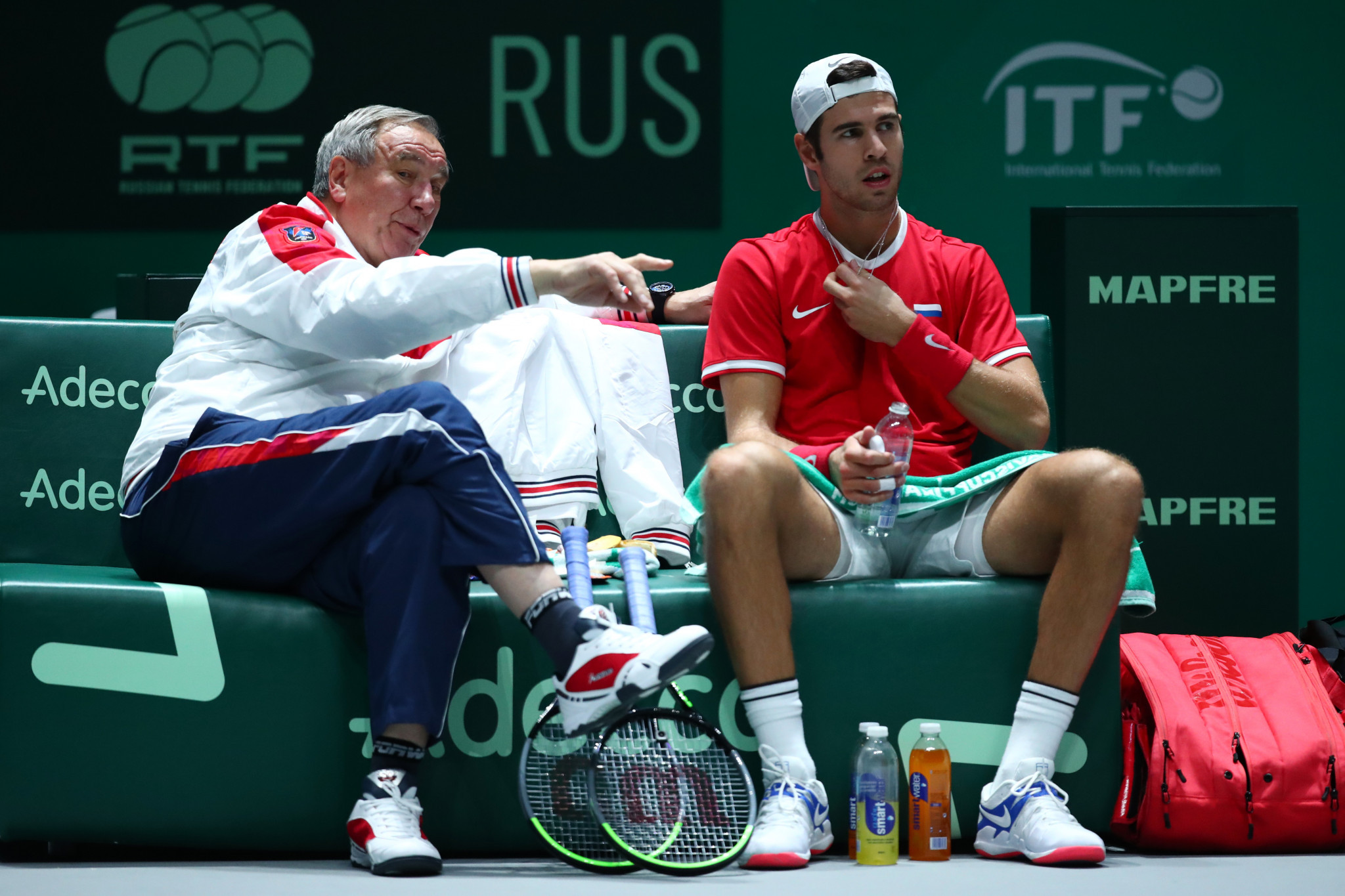 Shamil Tarpishchev is captain of Russia's Davis Cup team ©Getty Images