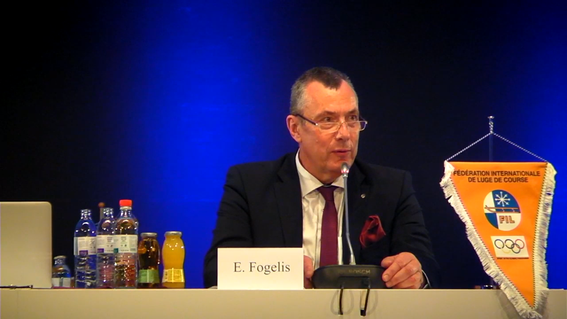 Fogelis elected International Luge Federation President during virtual Congress