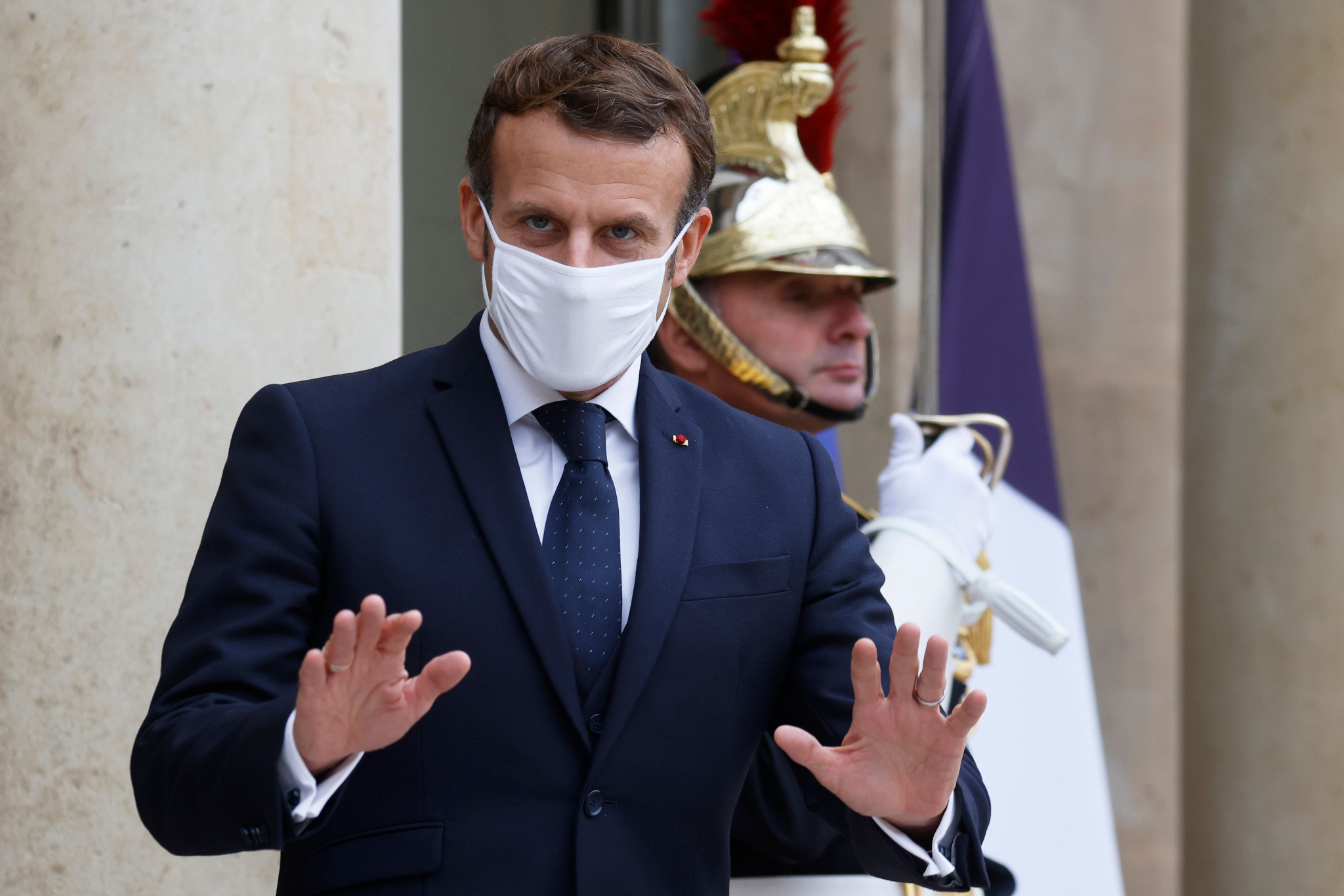 French President Emmanuel Macron has agreed to provide financial support for sports clubs struggling due to the coronavirus pandemic ©Getty Images