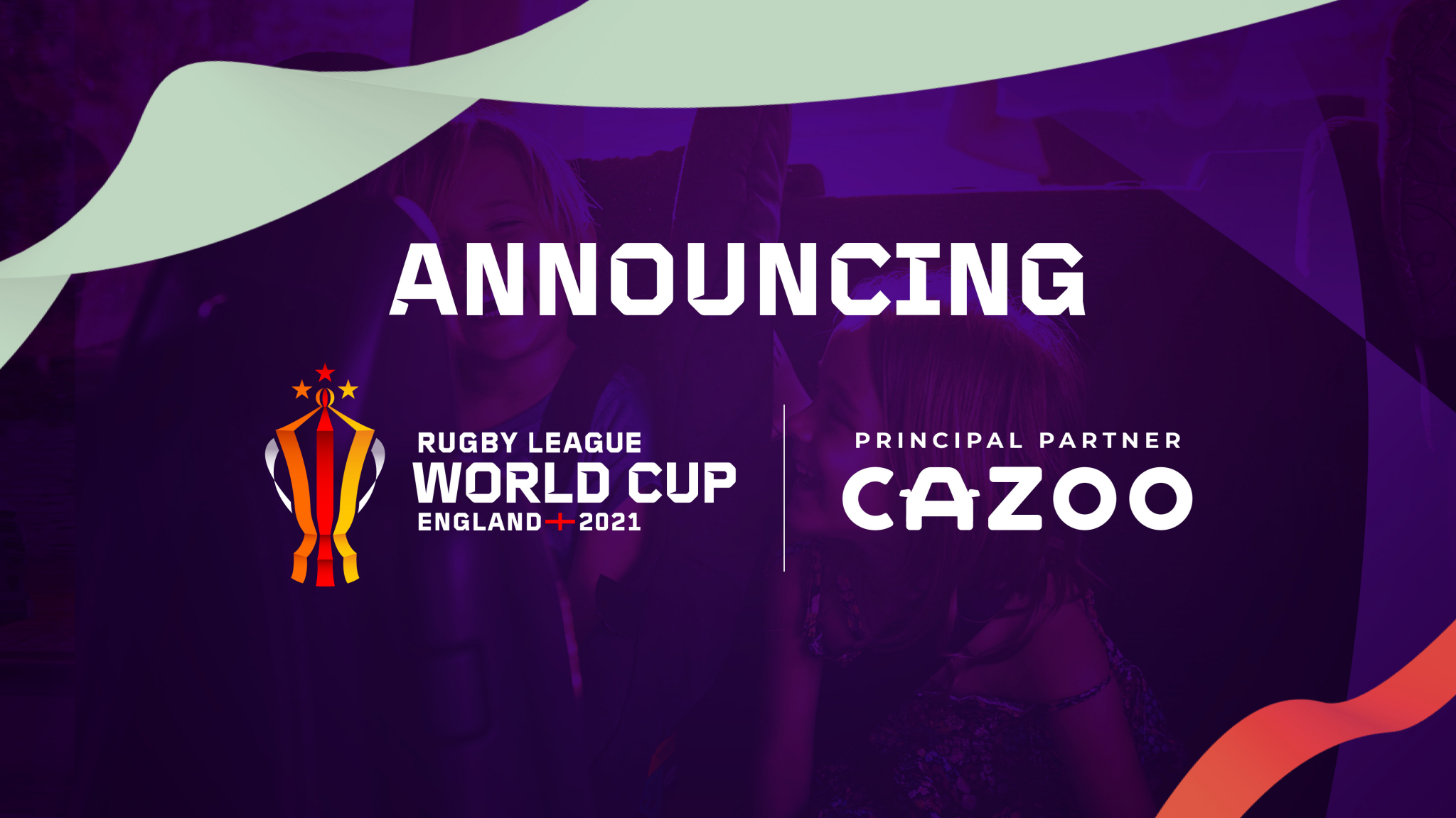 Cazoo will be the principal sponsor of the 2021 Rugby League World Cup ©RLWC2021 