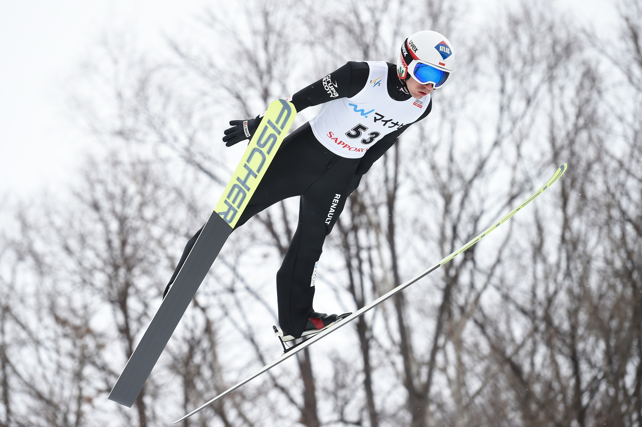 Kamil Stoch of Poland topped qualifying at the FIS Ski Jumping World Cup season-opener ©Getty Images