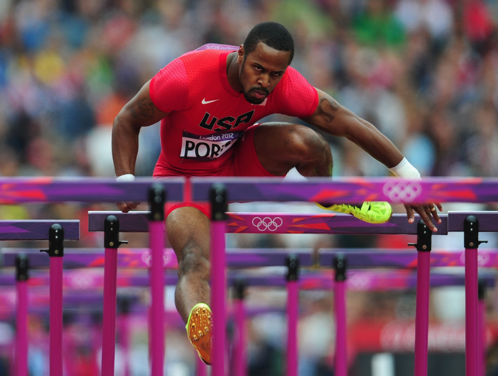 American hurdler Jeff Porter will sit on the WADA Athlete Committee next year ©Getty Images
