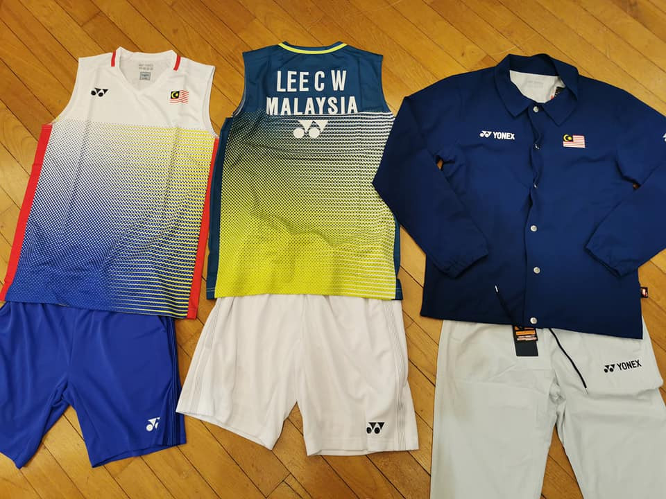 Yonex sent Malaysian badminton star Lee Chong Wei his Tokyo 2020 uniform ©Facebook