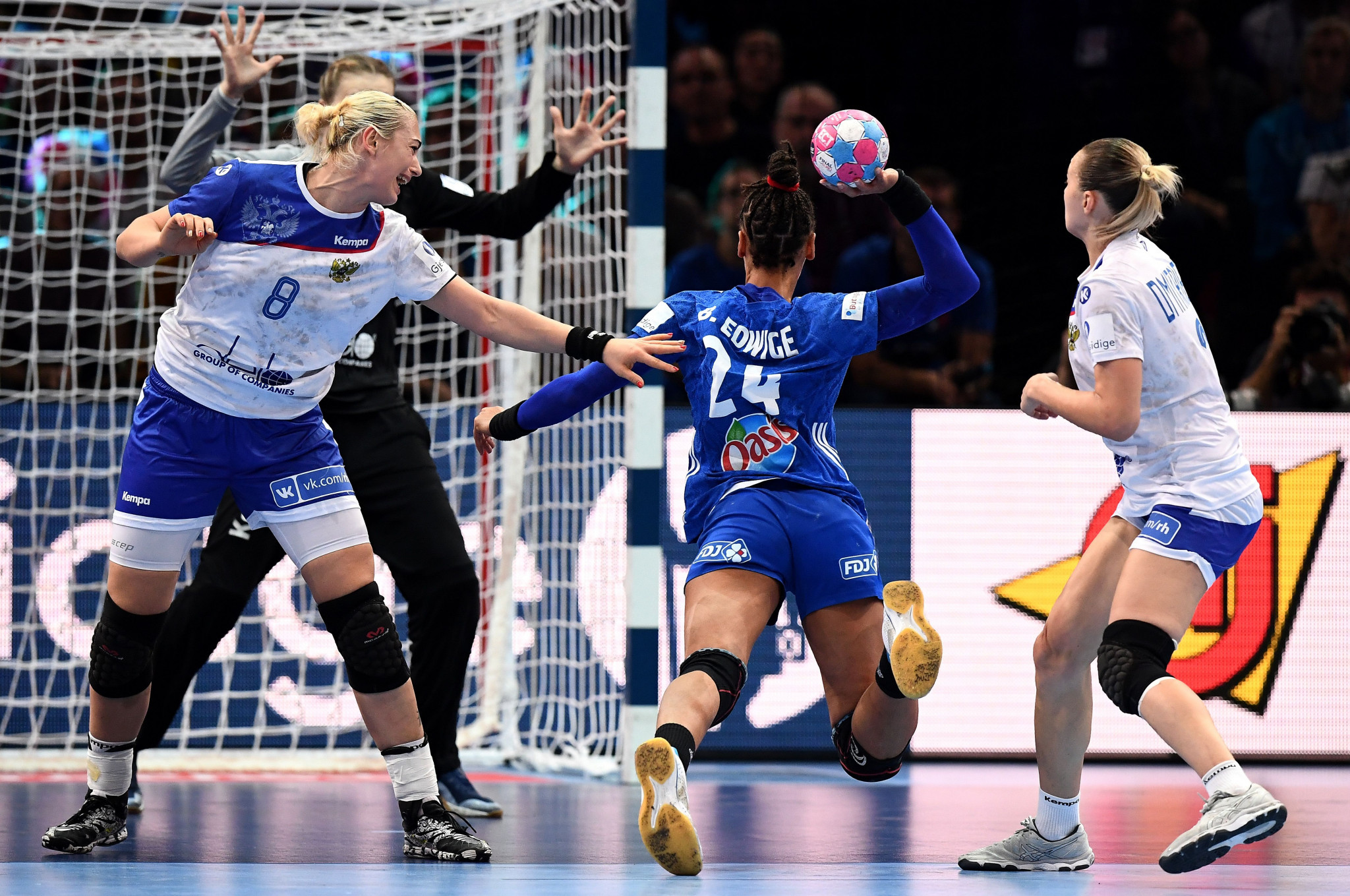 France beat Russia in the final of the 2018 European Women’s Handball Championship ©Getty Images