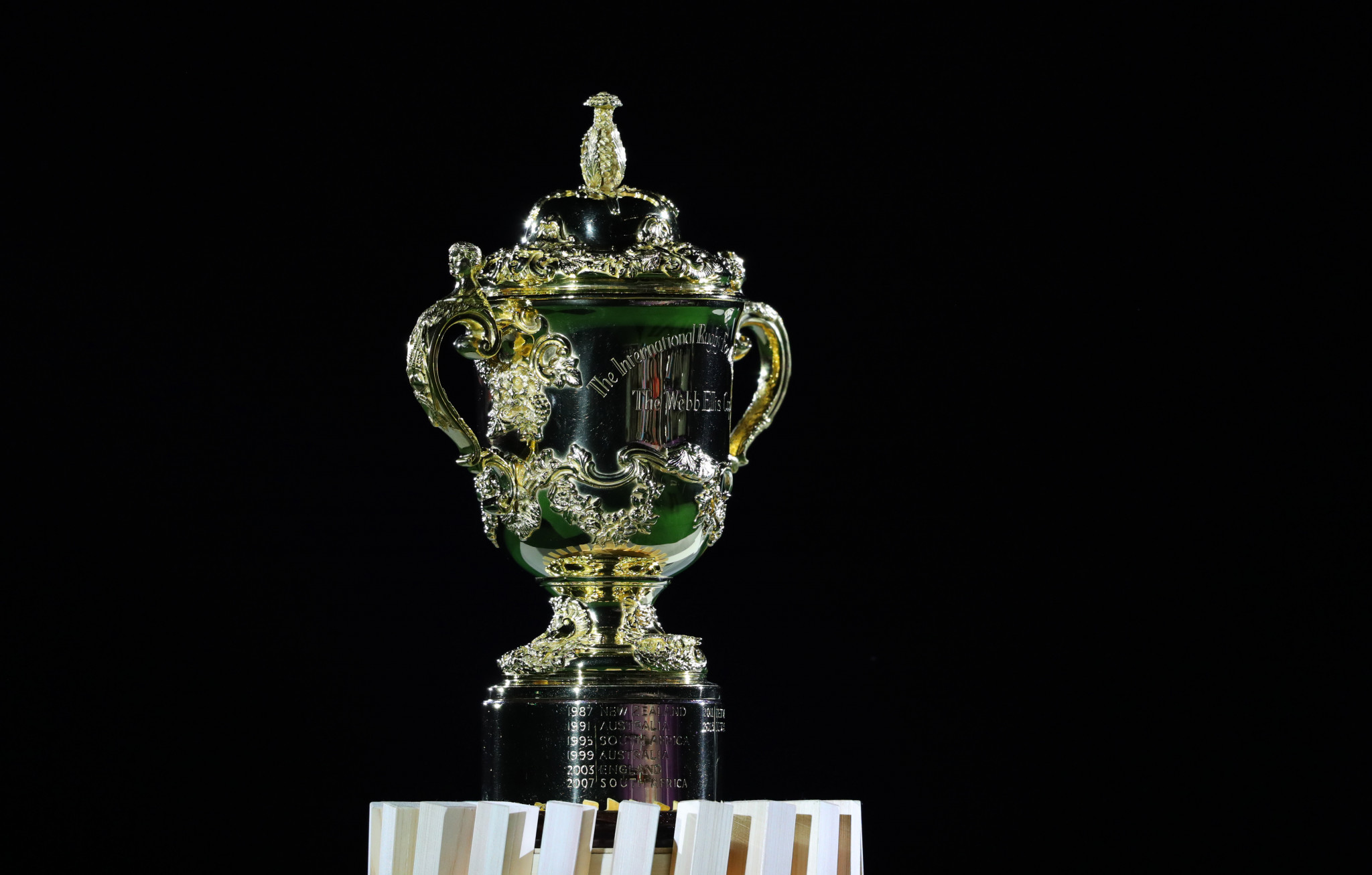 World Rugby is set to award hosting rights to four editions of the Rugby World Cup in May 2022 ©Getty Images