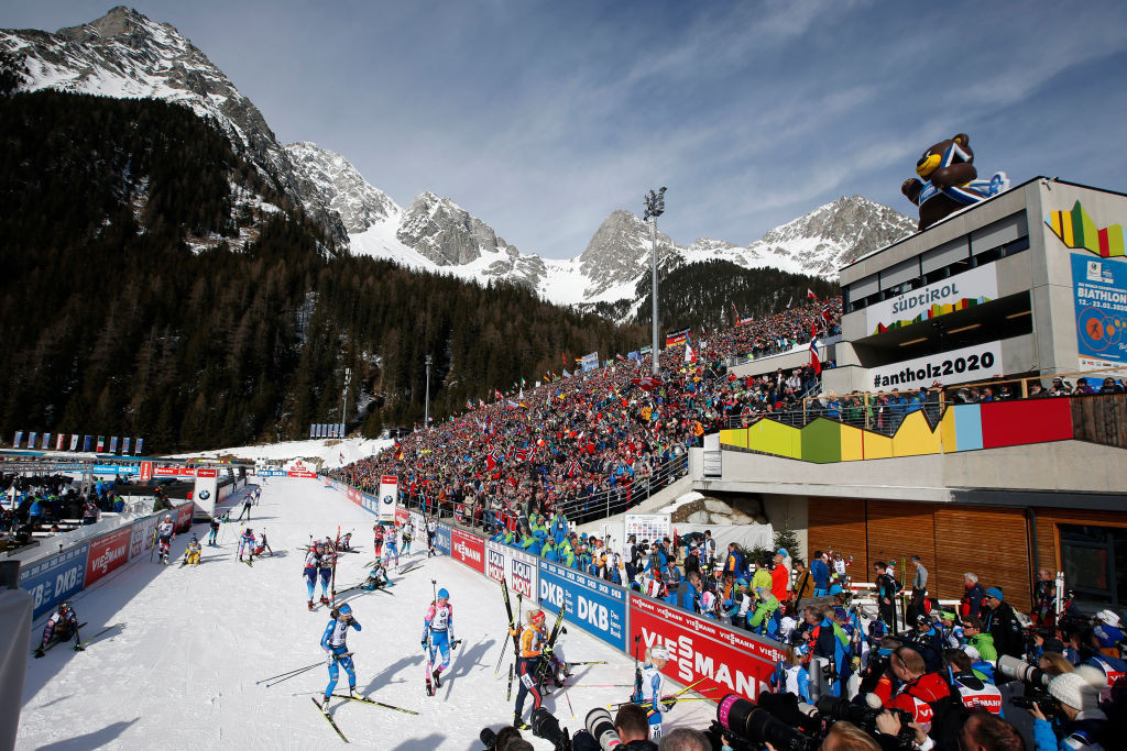 The next IBU World Cup in Antholz is scheduled to take place in January ©Getty Images