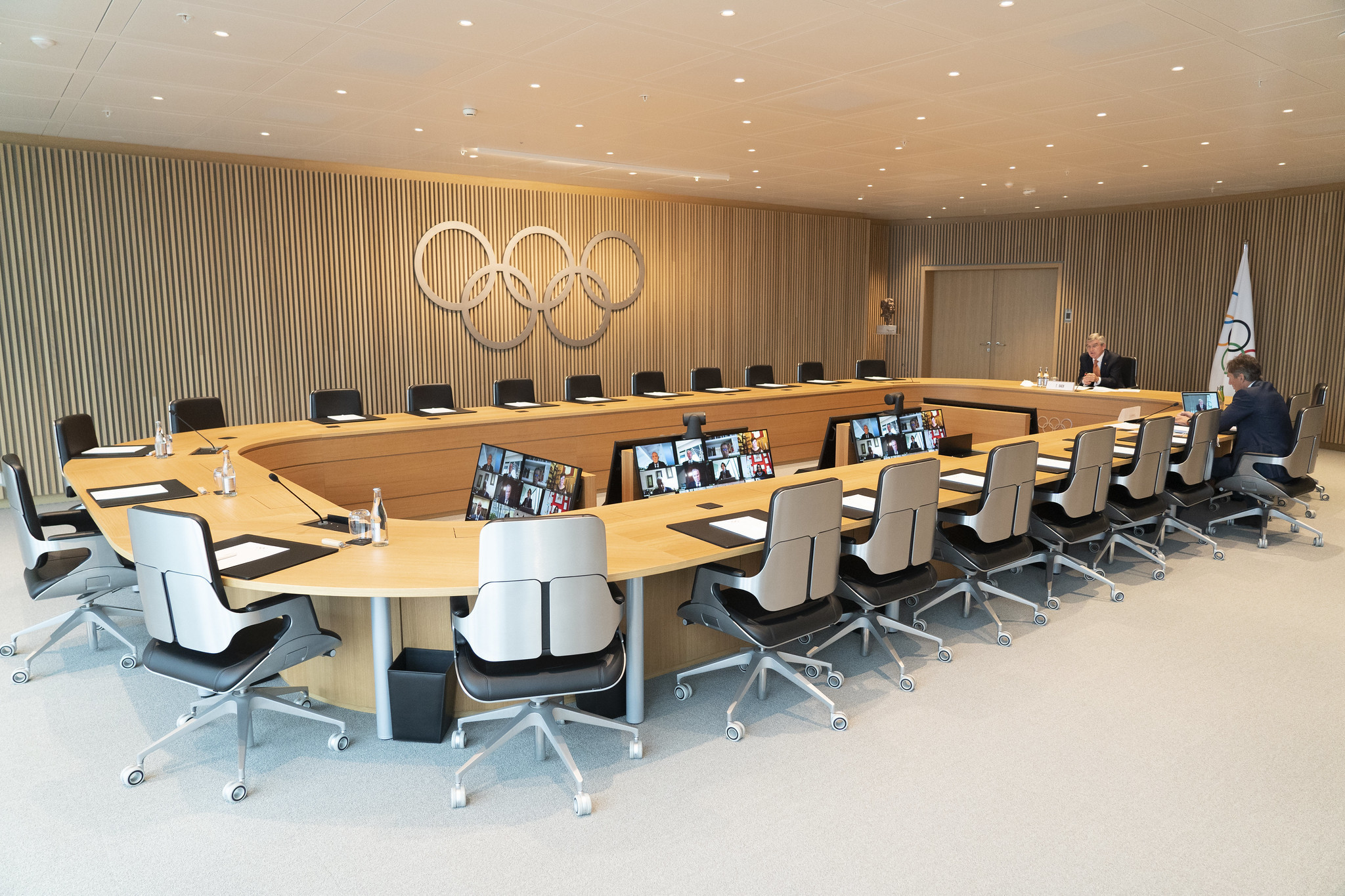 The IOC Executive Board held a remote consultative meeting today ©IOC