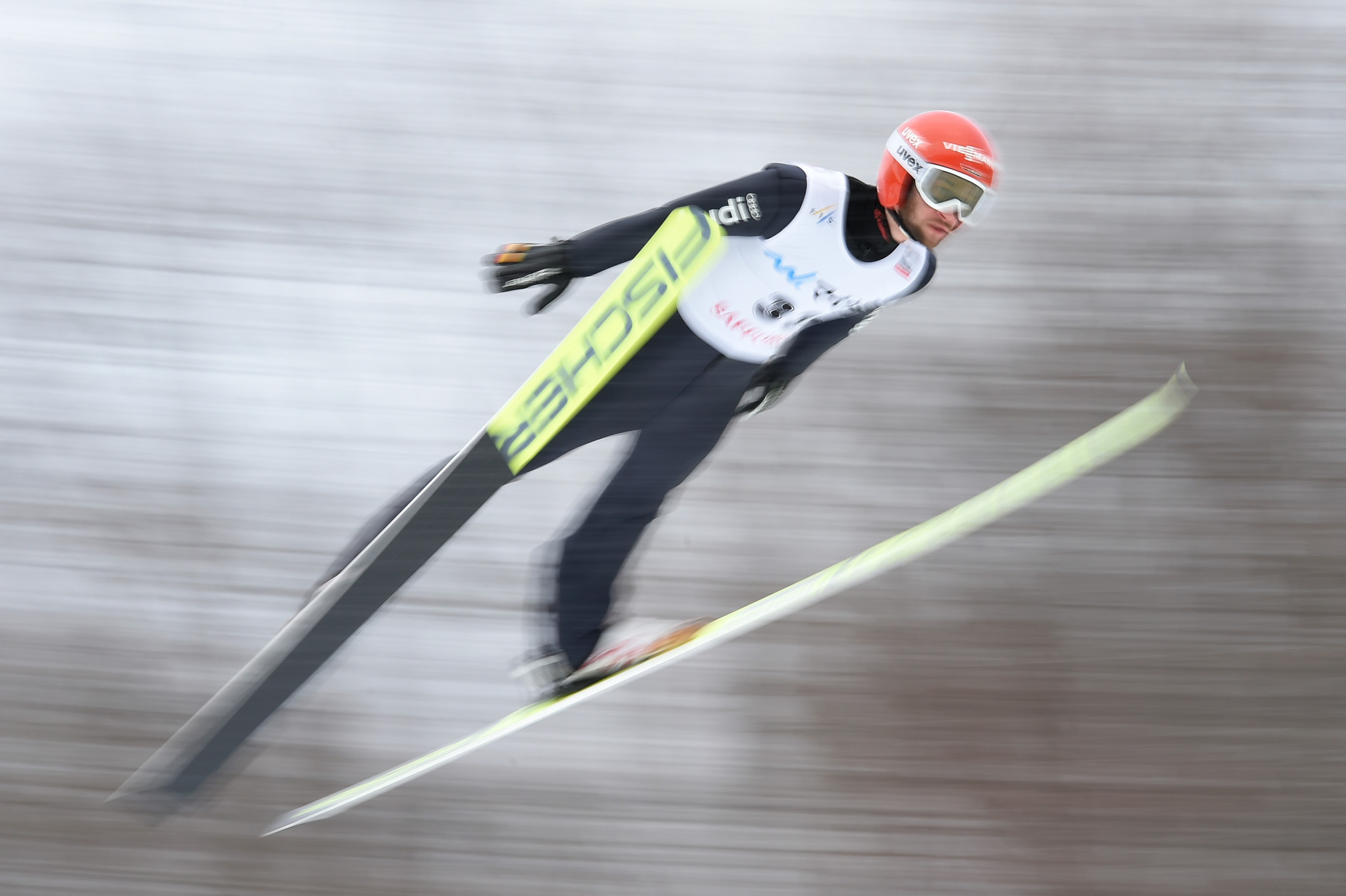 Markus Eisenbichler started the FIS Ski Jumping World Cup season with victory in Wisla ©Getty Images
