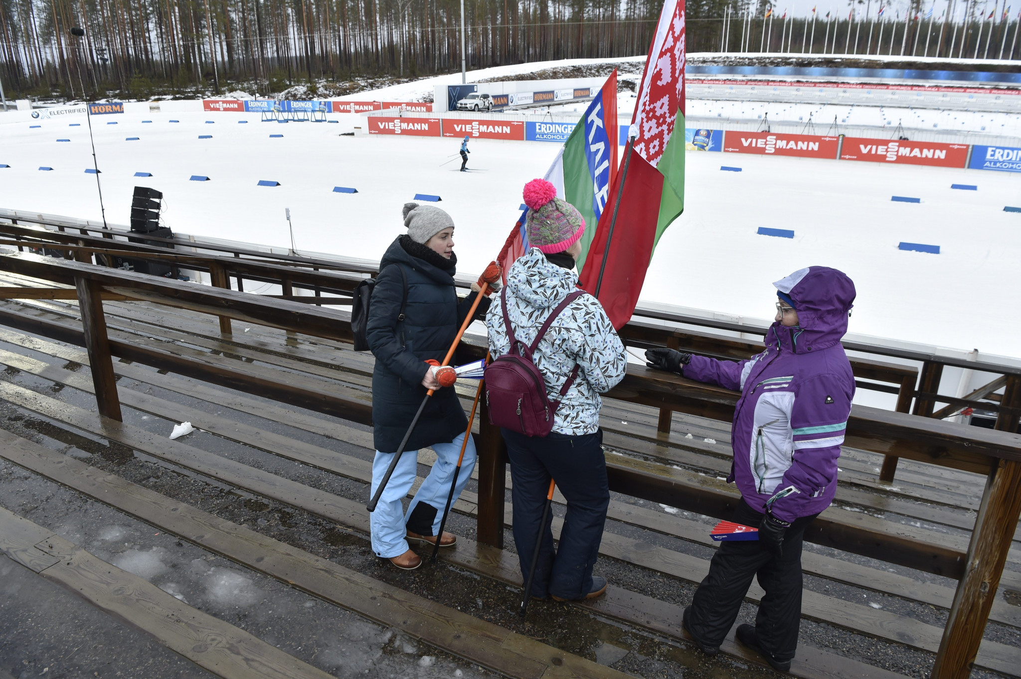 The IBU World Cup in Kontiolahti will take place without spectators ©Getty Images