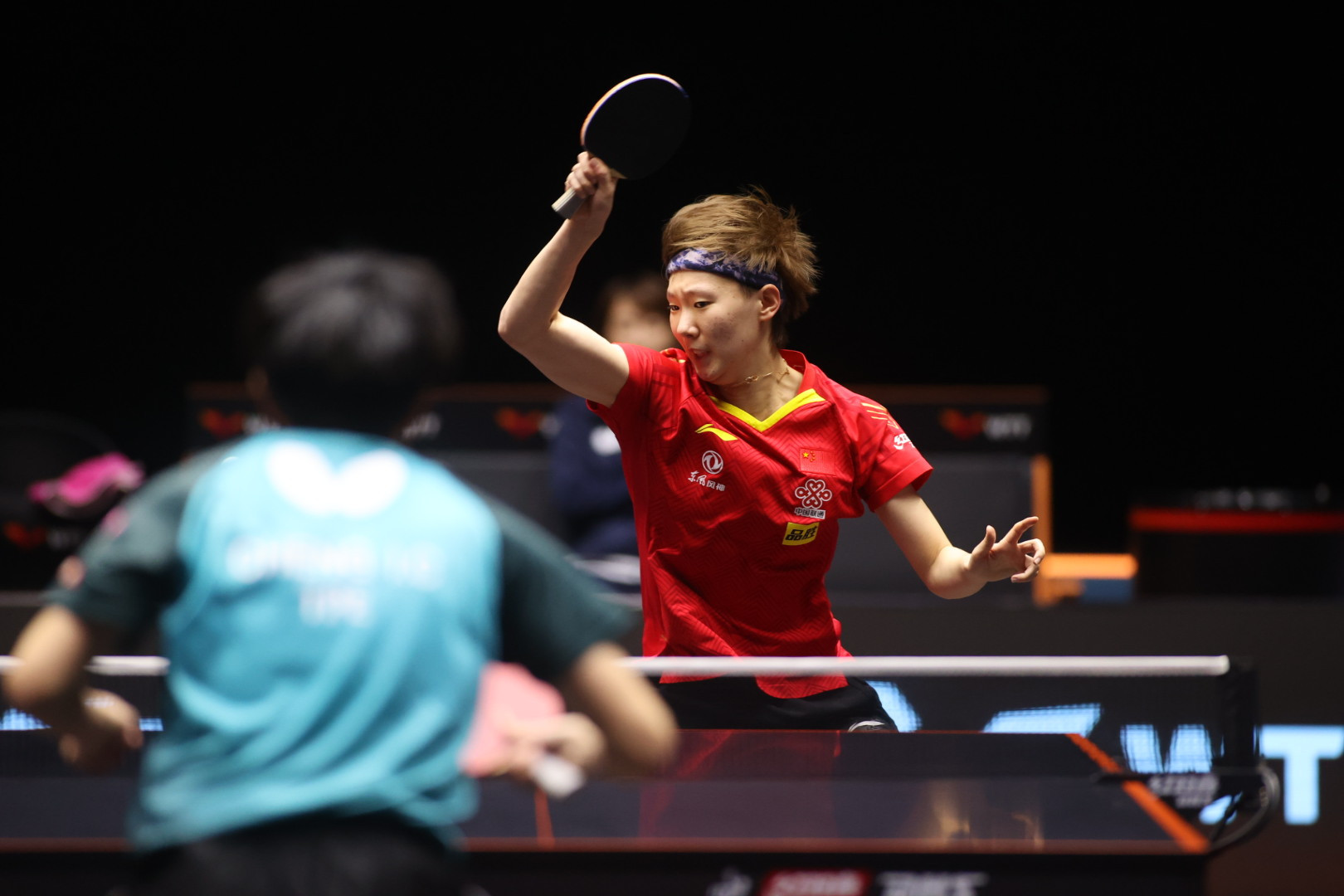 Wang Manyu is one of four Chinese women to progress to the semi-finals ©WTT