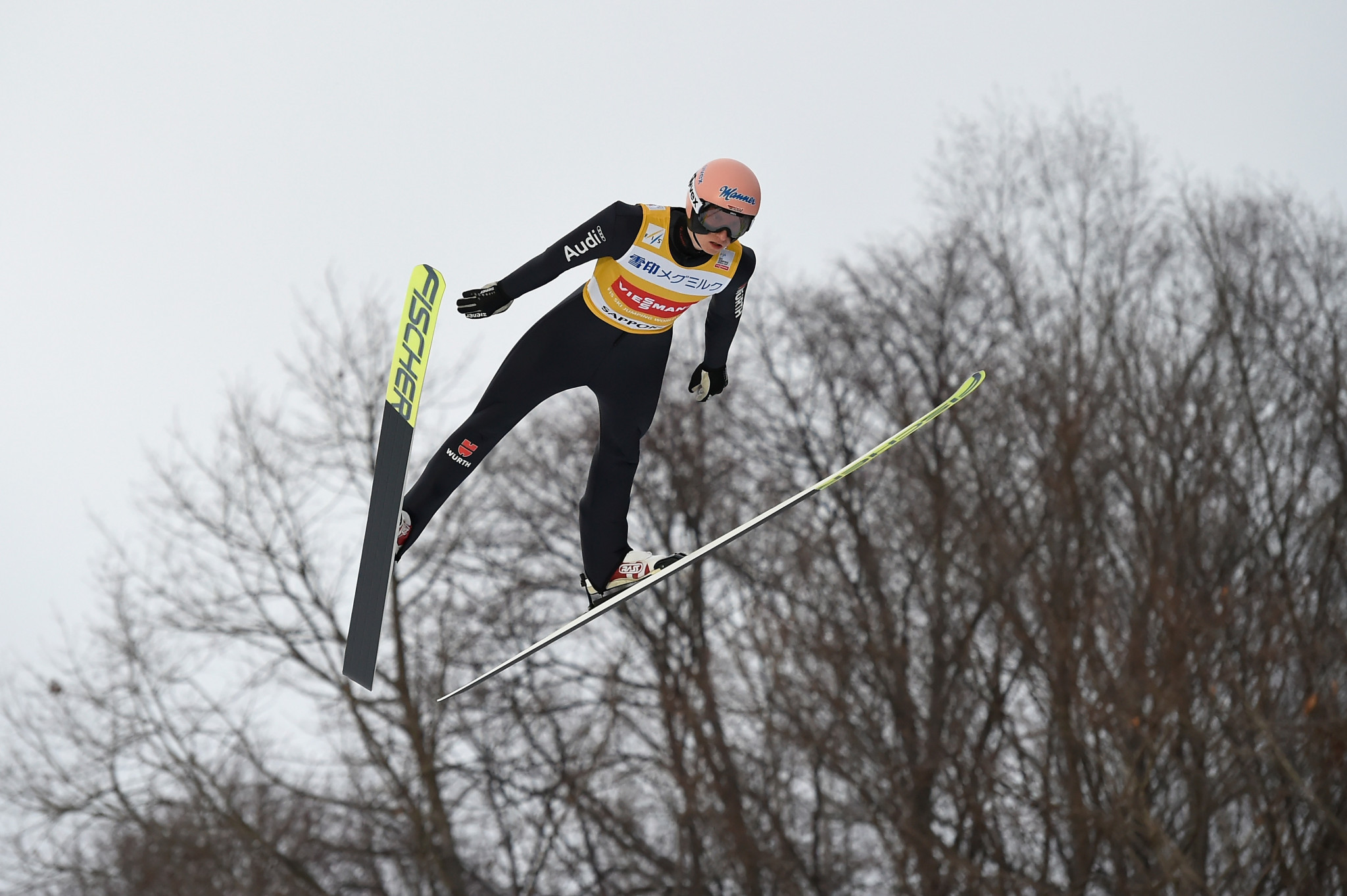 Geiger leads FIS Ski Flying World Championships after two rounds