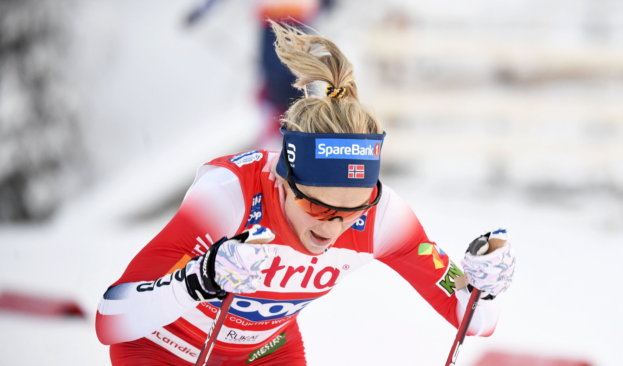 Therese Johaug was victorious in the women's 10km race ©Getty Images