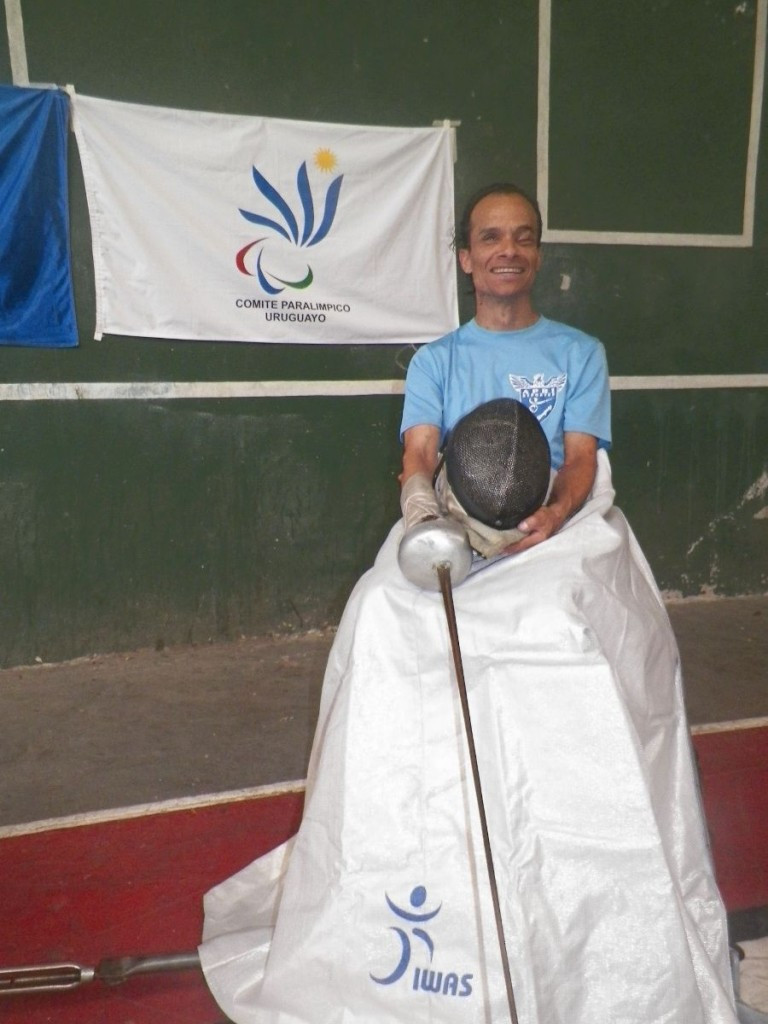 IWAS donate aprons to Uruguayan wheelchair fencers in bid to develop sport in nation