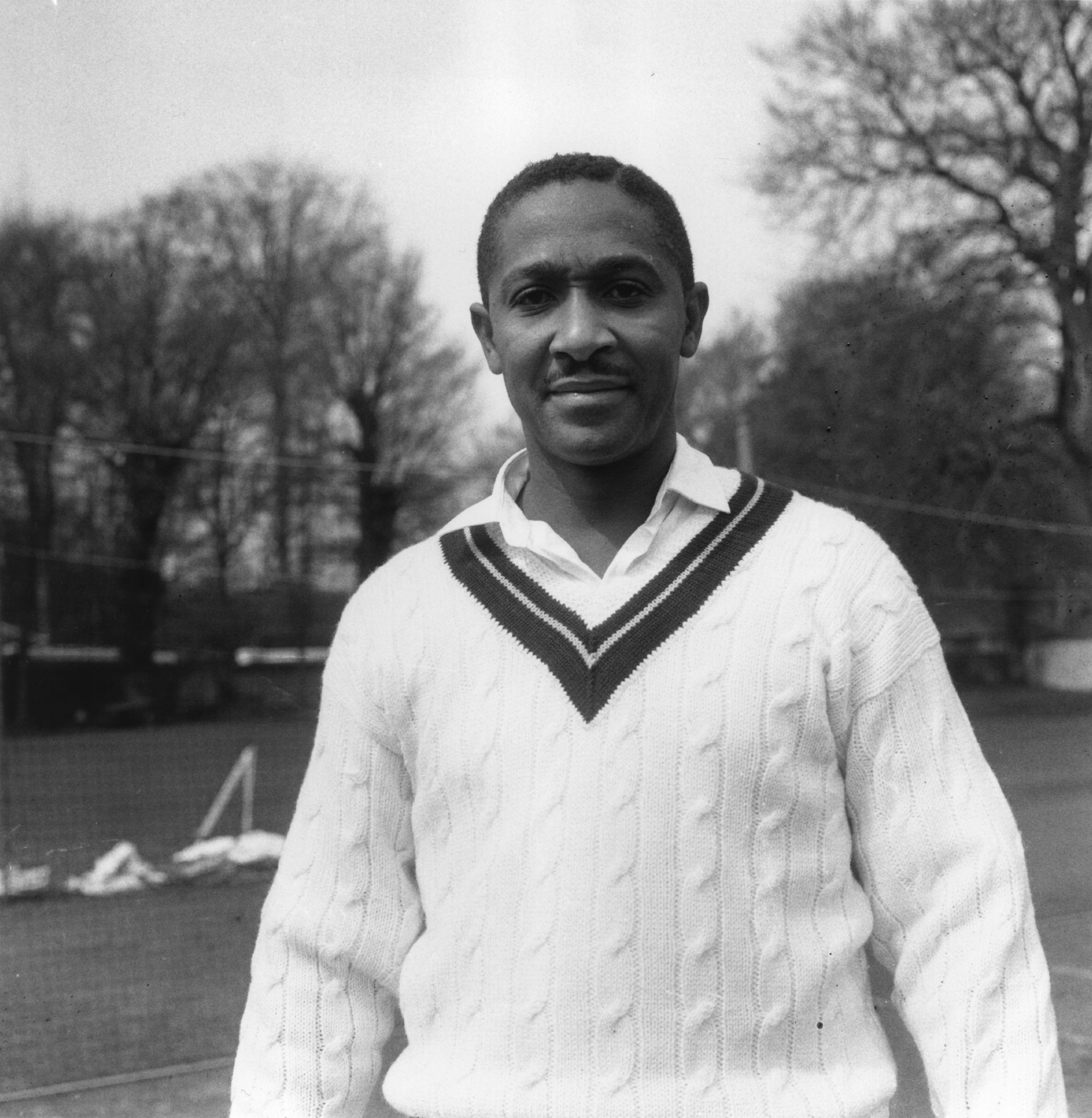 Frank Worrell captain the West Indian team in the historic tied Test ©Getty Images