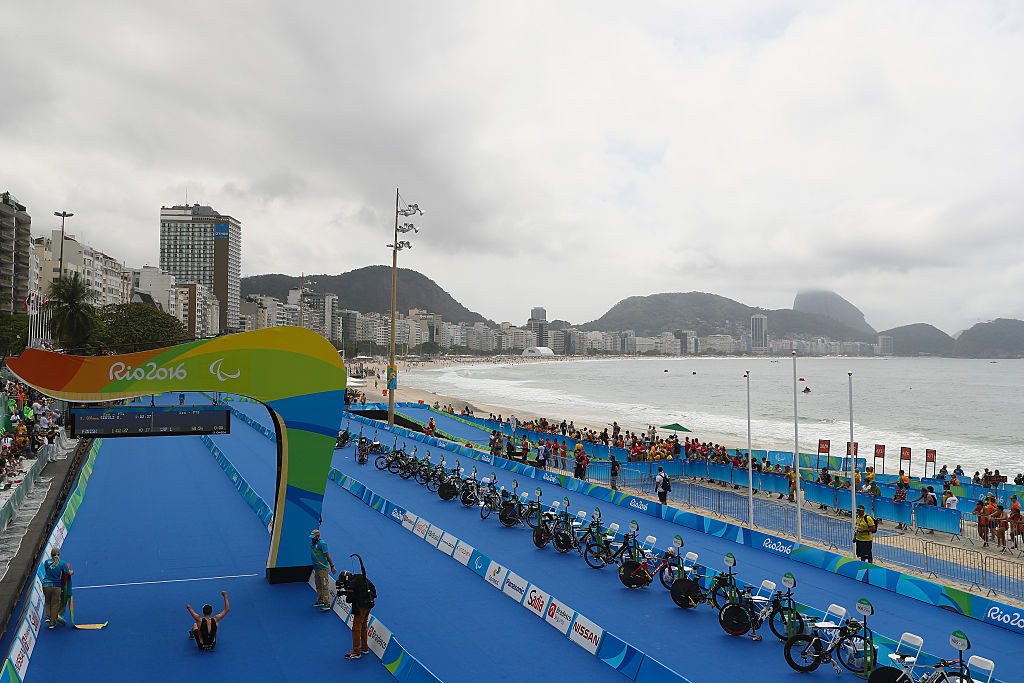 Paratriathlon made its Paralympic Games debut at Rio 2016 ©Getty Images