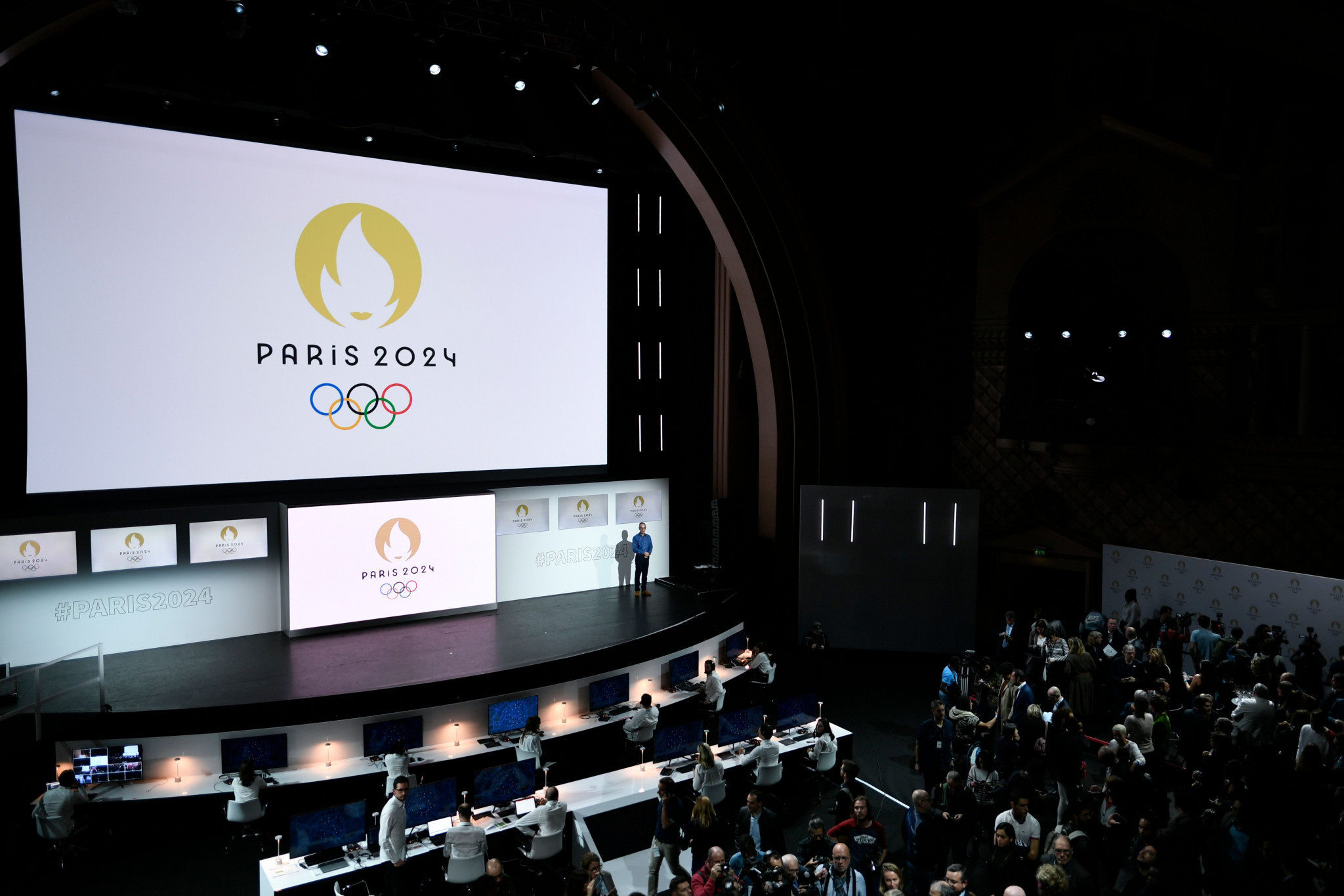 Organisers of the Paris 2024 Olympic and Paralympic Games issued a joint declaration with the ESEC ©Getty Images