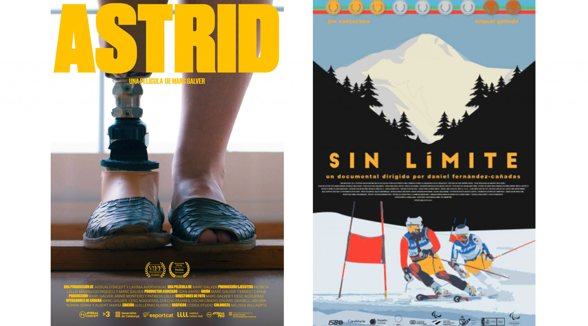 Two Spanish Para-snow sports documentaries debut at film festivals
