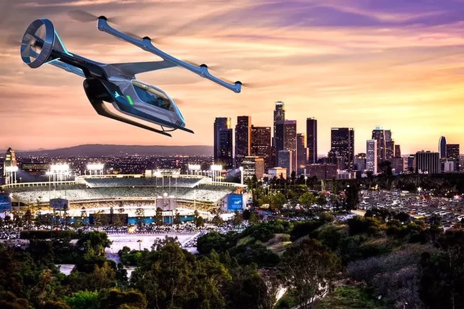Uber helping develop flying taxis in time for Los Angeles 2028