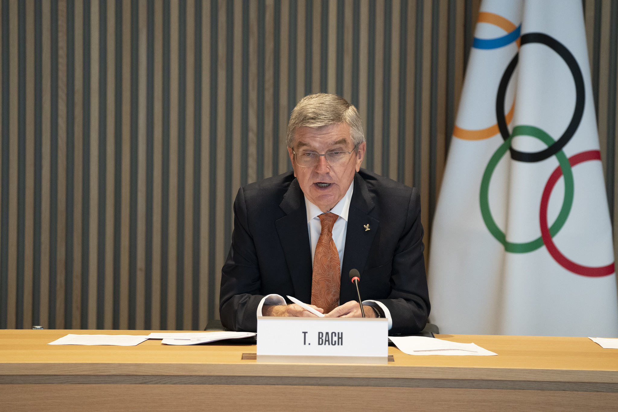 Bach to stand unopposed for re-election as IOC President in 2021