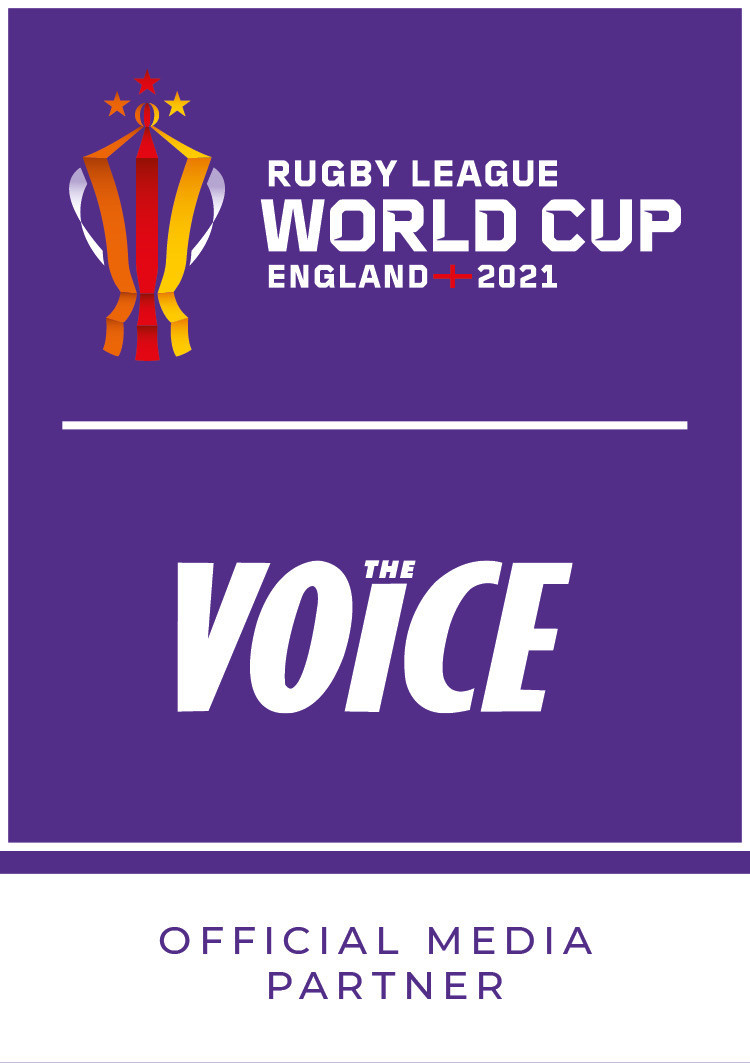 The Voice has become the first official media partner of the 2021 Rugby League World Cup ©RLWC 2021
